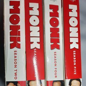 MONK Detective DVD Season 2-5 LOT
